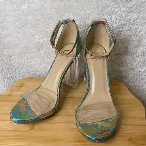 Vintage yet modern baby doll heels